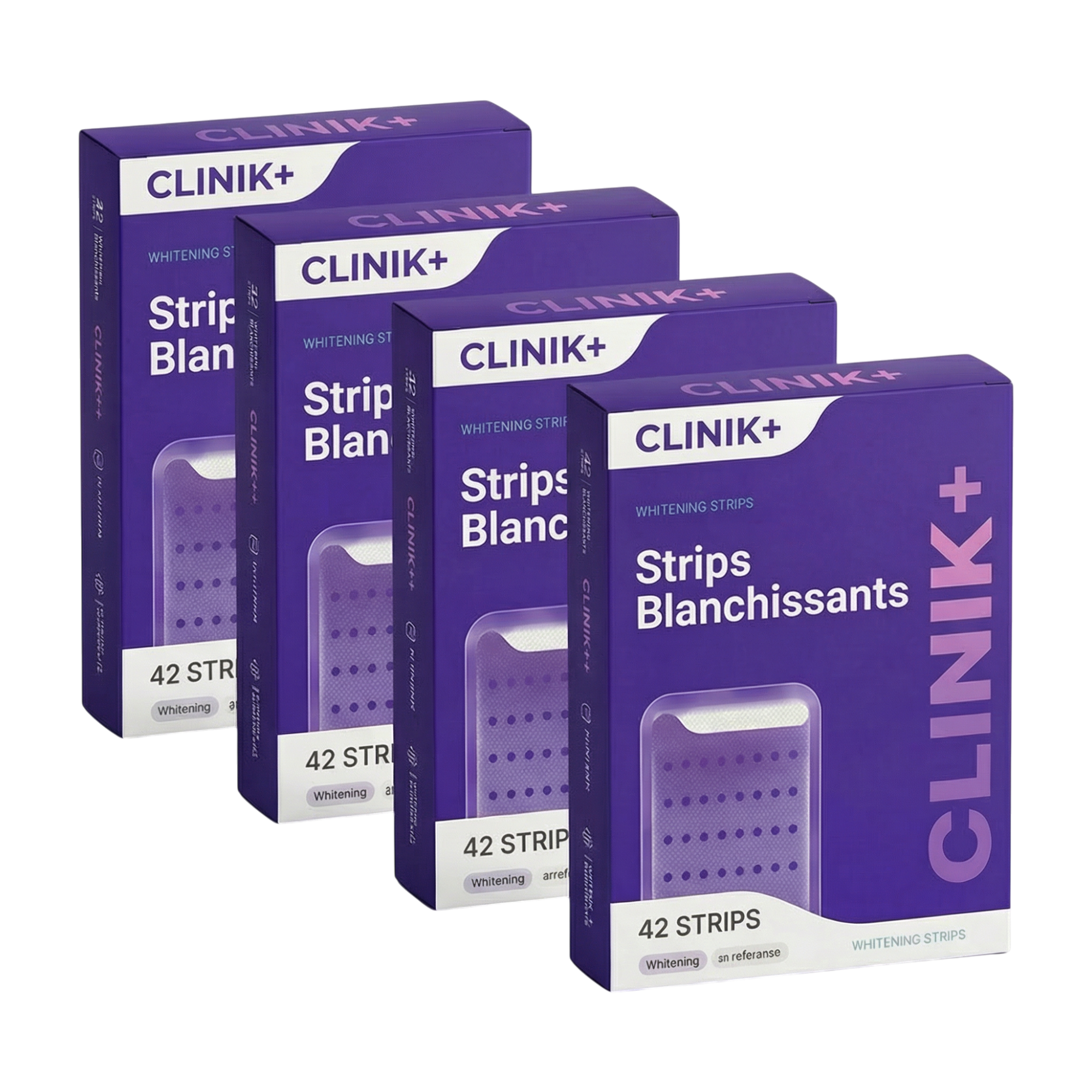 Pack 4 bandes blanchissantes