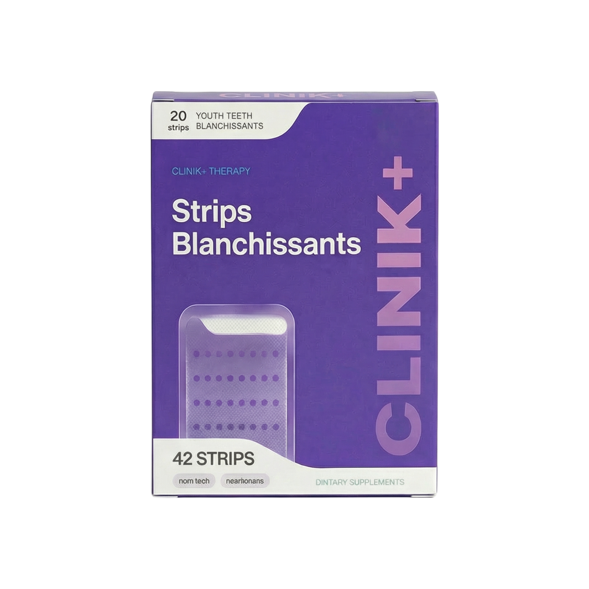 PACK 1 BANDE BLANCHISSANTES